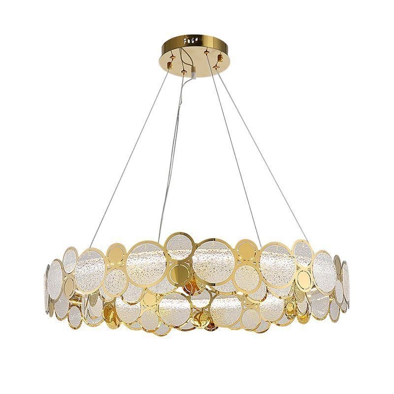 Europäischer Glas-Kronleuchter, kreatives Licht, Luxus-Pendelleuchte