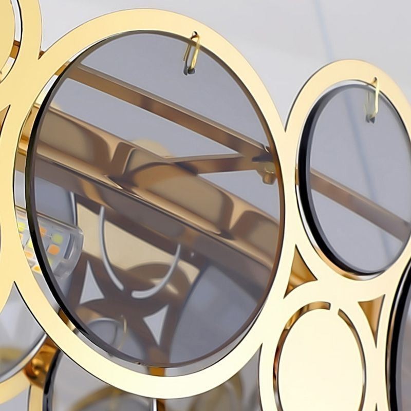Europäischer Glas-Kronleuchter, kreatives Licht, Luxus-Pendelleuchte
