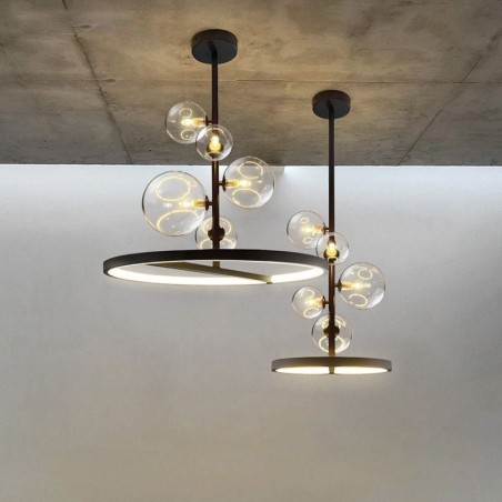 Moderne Hängeleuchten Leuchte Kronleuchter Glas Blase Pendelleuchte Moderne Hängeleuchten Leuchte Kronleuchter Glas Blase Pendelleuchte
