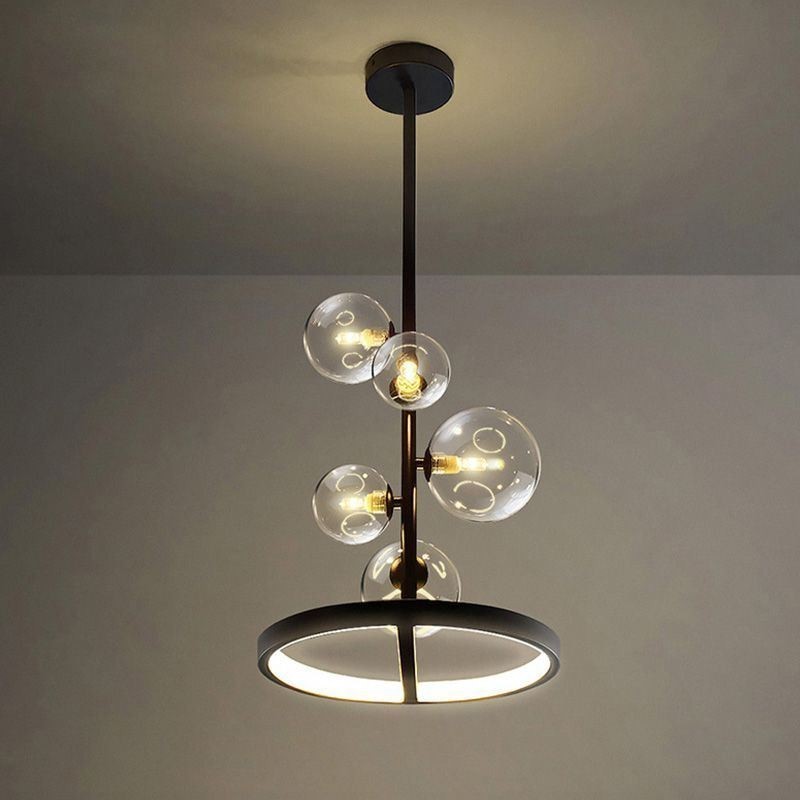 Moderne Hängeleuchten Leuchte Kronleuchter Glas Blase Pendelleuchte