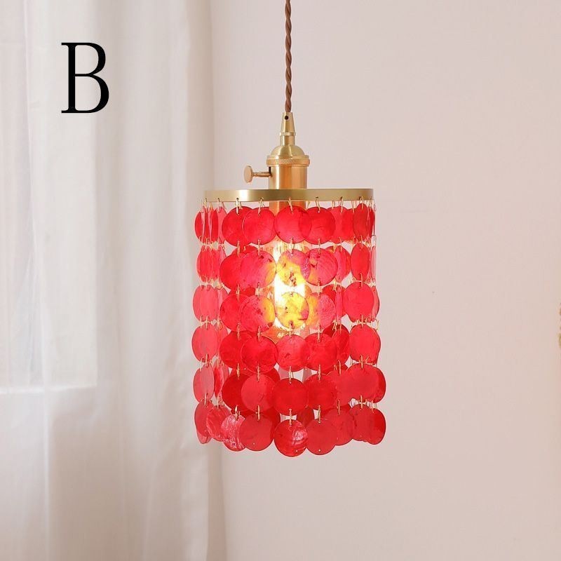 Moderne Klassische Kronleuchter Weiß Shell Schatten Anhänger Beleuchtung Lampe Decke