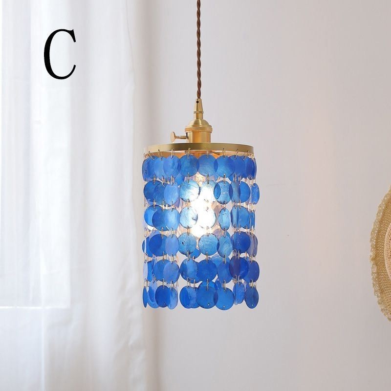 Moderne Klassische Kronleuchter Weiß Shell Schatten Anhänger Beleuchtung Lampe Decke