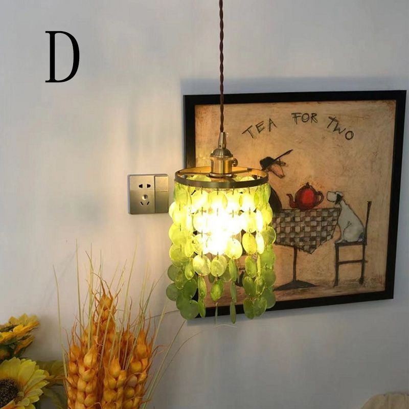 Moderne Klassische Kronleuchter Weiß Shell Schatten Anhänger Beleuchtung Lampe Decke