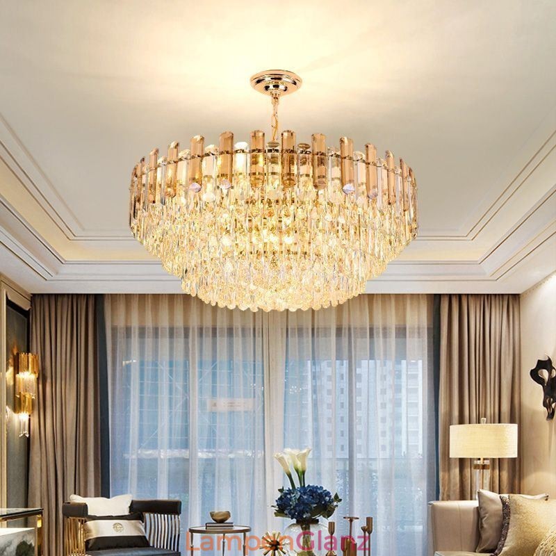 Europäische Pendelleuchte Moderne K9 Kristallbeleuchtung