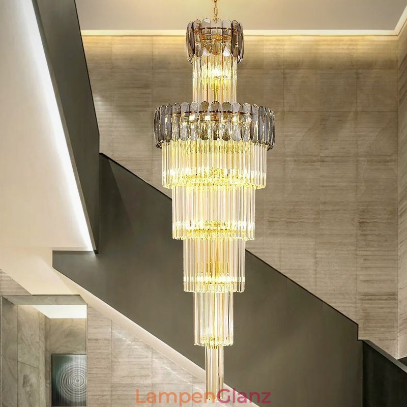 Europäische Pendelleuchte Moderne Spektakuläre K9 Deckenleuchte