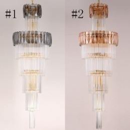 Europäische Pendelleuchte Moderne Spektakuläre K9 Deckenleuchte