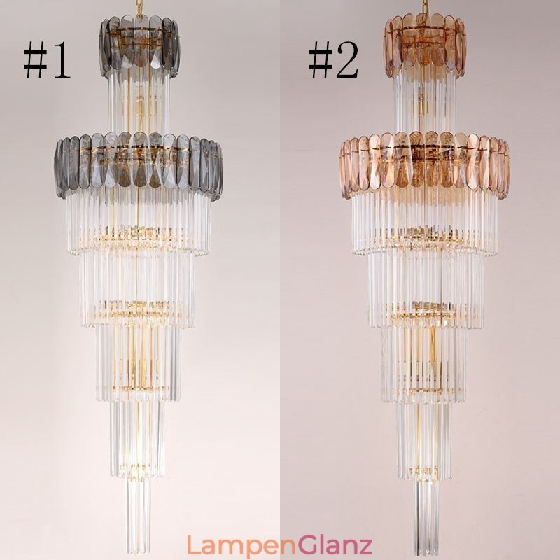 Europäische Pendelleuchte Moderne Spektakuläre K9 Deckenleuchte