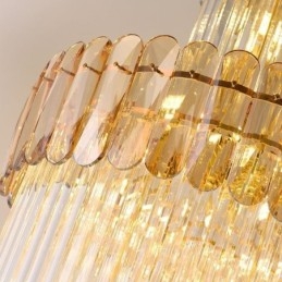 Europäische Pendelleuchte Moderne Spektakuläre K9 Deckenleuchte