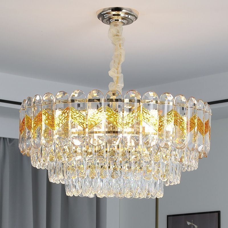 Luxus Pendelleuchte Kristall Deckenleuchte 9 12 16 Lichter