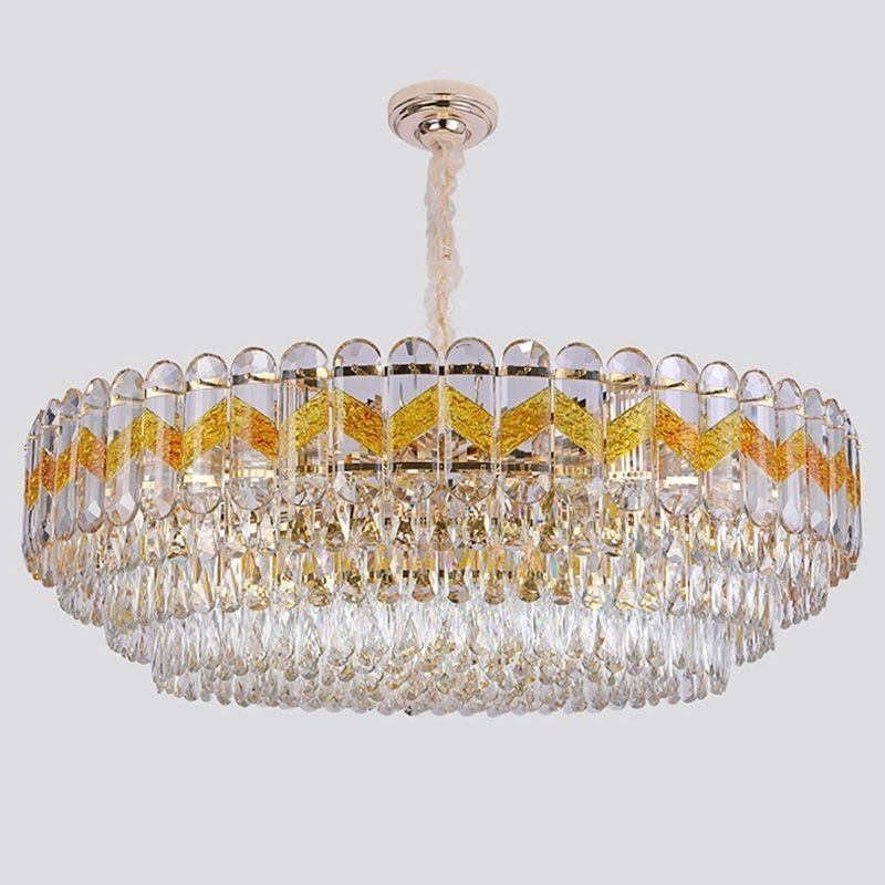 Luxus Pendelleuchte Kristall Deckenleuchte 9 12 16 Lichter