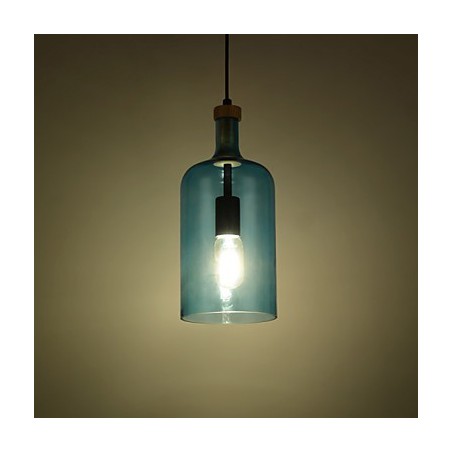 Kronleuchter, moderne Pendelleuchte mit Glasschirm Kronleuchter, moderne Pendelleuchte mit Glasschirm