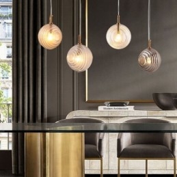 Glas Pendelleuchte Kreative Dekorative Glaskugel Loft