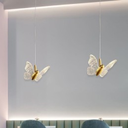 Pendelleuchte Acryl Schmetterling Deckenleuchte