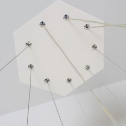 Moderne sechseckige Hängeleuchte Pendelleuchte