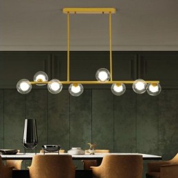Kronleuchter Glaskugel Horizontal Typ Pendelleuchte