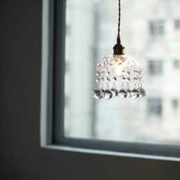 Moderne Mini-Pendelleuchte aus Glas, 1 Licht, Dekorationsleuchte