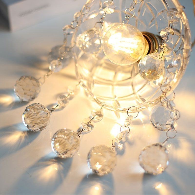 Moderne Mini-Pendelleuchte aus Glas, 1 Licht, Dekorationsleuchte