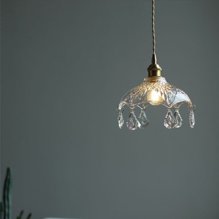 Moderne minimalistische Pendelleuchte aus Glas mit Einzellicht Moderne minimalistische Pendelleuchte aus Glas mit Einzellicht