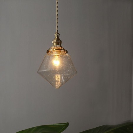 1 Licht Diamant Glas Pendelleuchte Bubble Glas Leuchte 1 Licht Diamant Glas Pendelleuchte Bubble Glas Leuchte