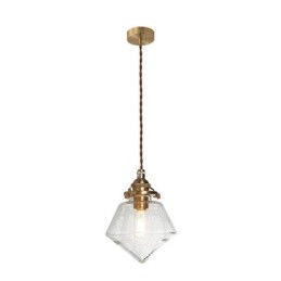 1 Licht Diamant Glas Pendelleuchte Bubble Glas Leuchte