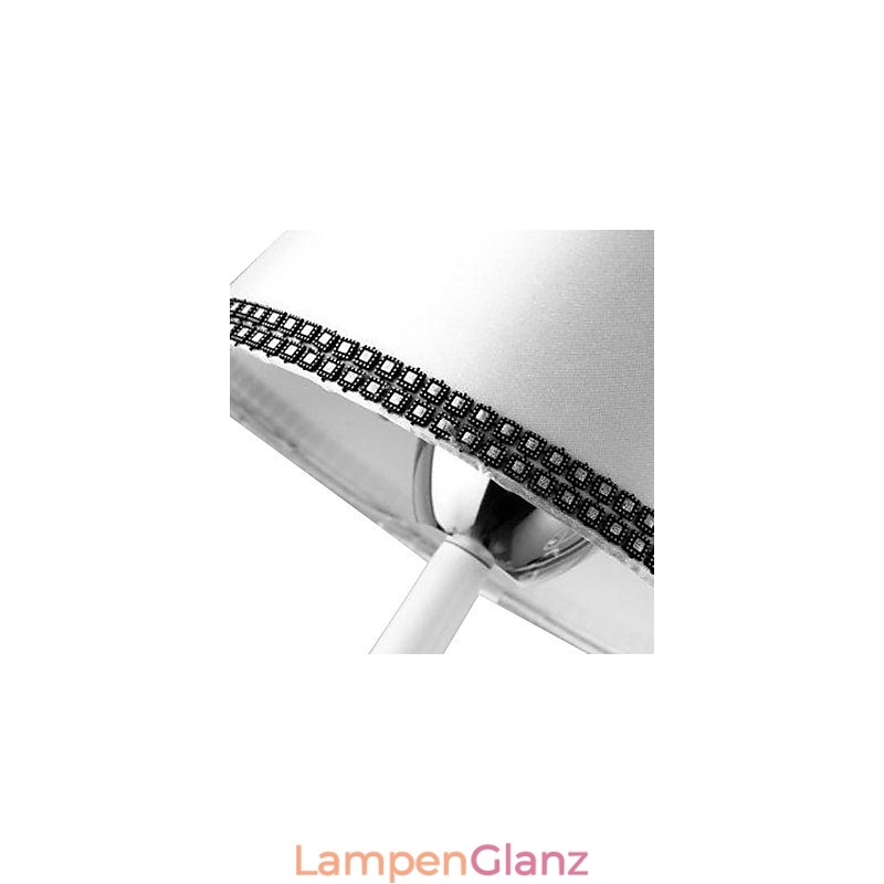 Moderner zeitgenössischer Kronleuchter aus Kristall und Chrommetall