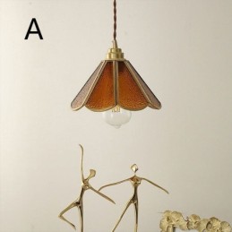 Mini-Pendelleuchte aus Glas, moderne, schlichte Deckenleuchte aus Glas
