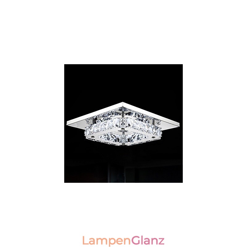 Moderne zeitgenössische galvanisierte Unterputzmontage aus Metall