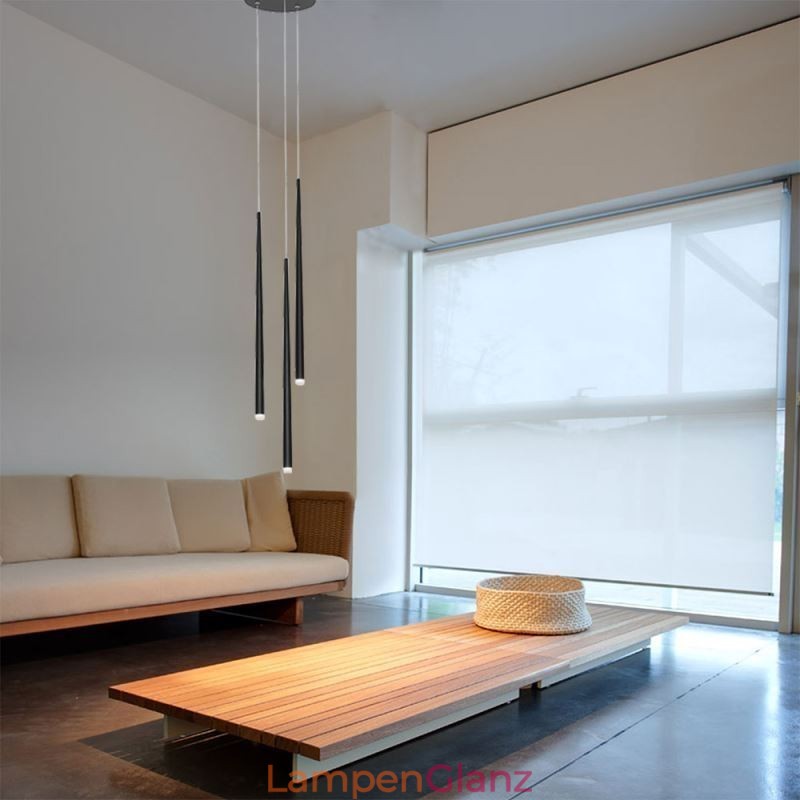 Moderne einfache Pendelleuchte Zylinderform Beleuchtung Meteor Regen Lampe Licht