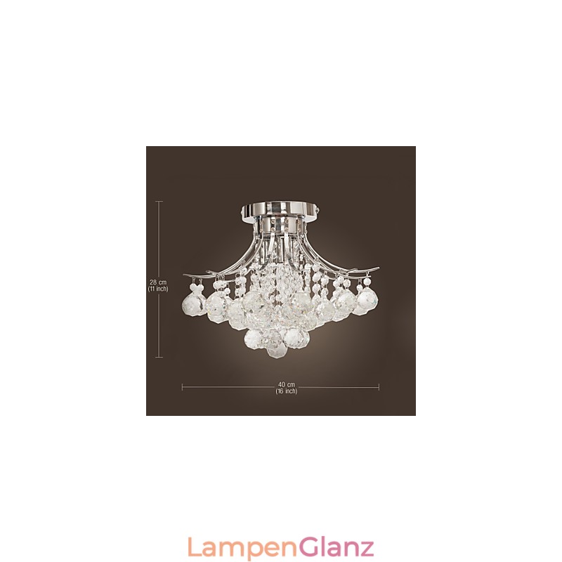 Kronleuchter Modern Kristall 3 Lichter