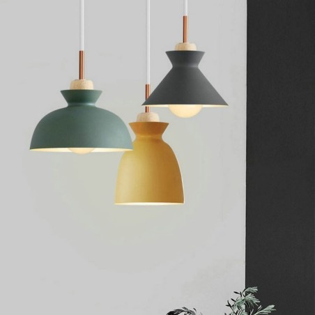 Pendelleuchte Nordic Metal Dome Macaron Farben Lampe Licht Pendelleuchte Nordic Metal Dome Macaron Farben Lampe Licht