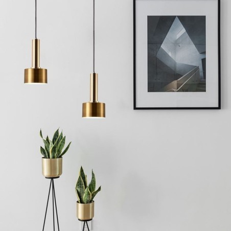 Moderne einfache Pendelleuchte Zylinderform Lampe Aluminium Beleuchtung Licht Moderne einfache Pendelleuchte Zylinderform Lampe Aluminium Beleuchtung Licht