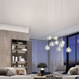 Moderne Pendelleuchte Kristall Kronleuchter Licht Home Beleuchtung Lampe