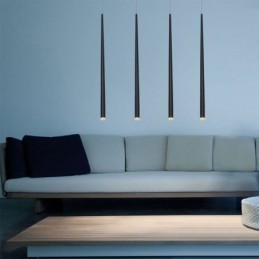 Moderne Pendelleuchte Zylinderform Lampe Meteor Rain Lighting
