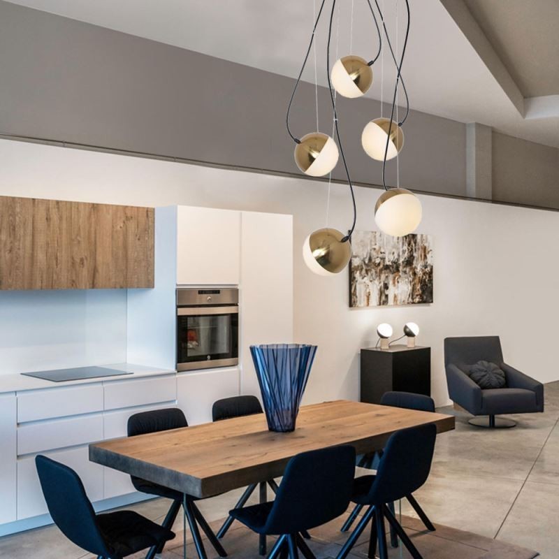 Nordic Cluster Pendelleuchte Kreative Kreisform Lampe Beleuchtung