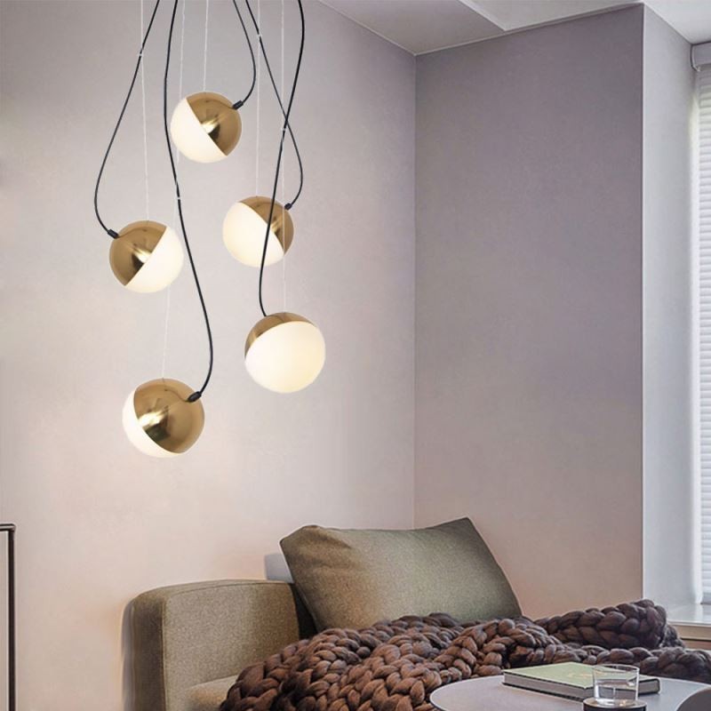 Nordic Cluster Pendelleuchte Kreative Kreisform Lampe Beleuchtung