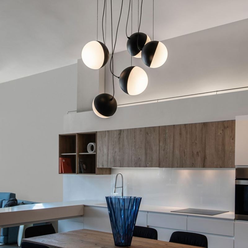 Nordic Cluster Pendelleuchte Kreative Kreisform Lampe Beleuchtung