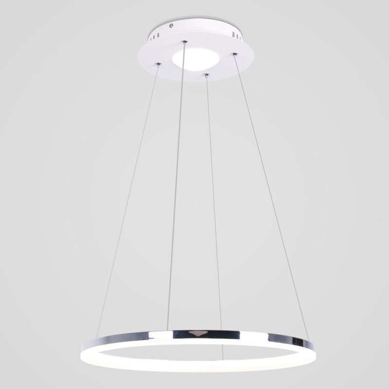 Moderne Pendelleuchte Acryl Kreis Lampe 40cm