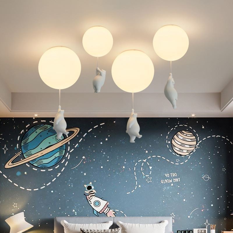 Nordic Ballon Deckenleuchte Acryl Pendelleuchte Kinder Kinder