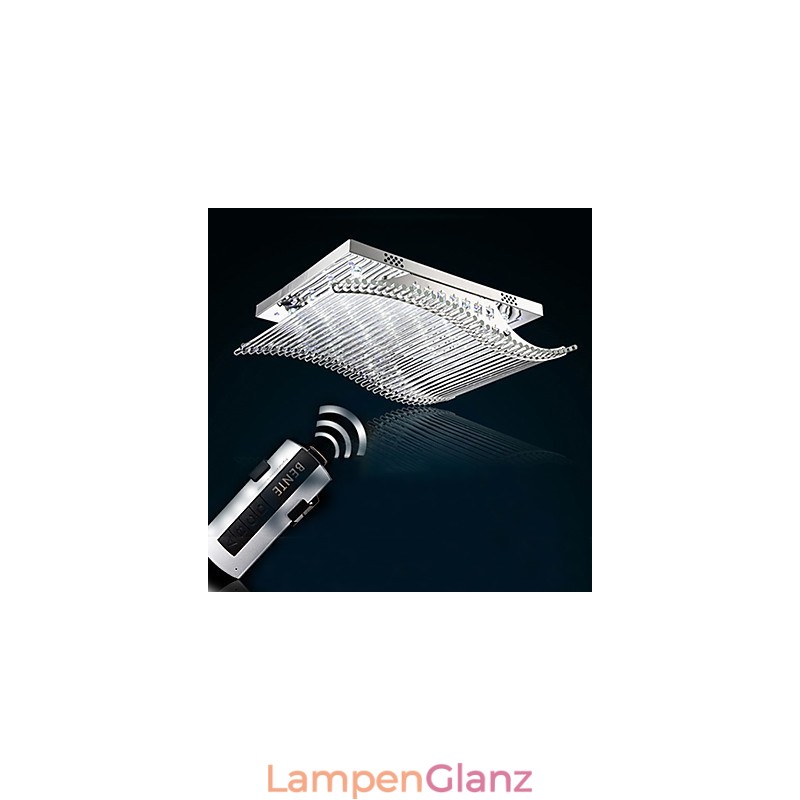 Moderne zeitgenössische Glas-Unterputzleuchte