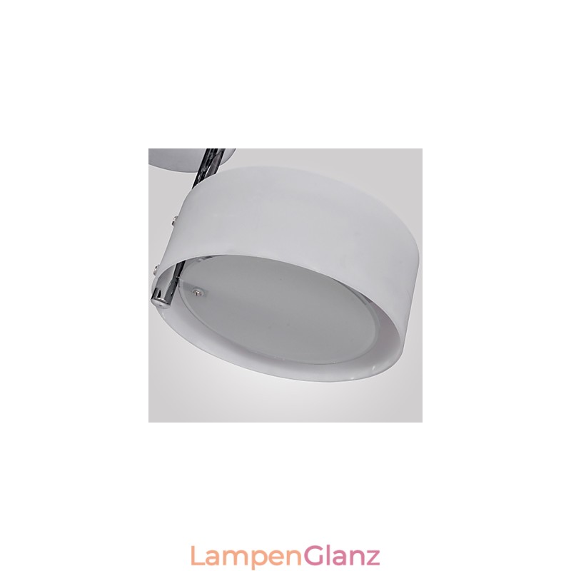 Moderne zeitgenössische Chrom Metall Kronleuchter Unterputz