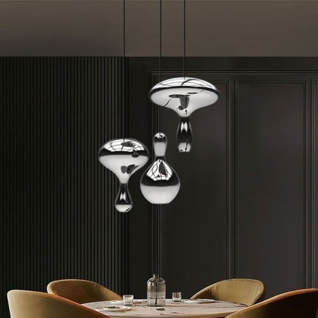 Kreative Pendelleuchte Moderne einfache galvanisierte Glas kleine Deckenleuchte Kreative Pendelleuchte Moderne einfache galvanisierte Glas kleine Deckenleuchte