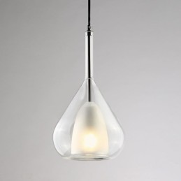 Pendelleuchte Moderne minimalistische Doppelglas-Deckenleuchten