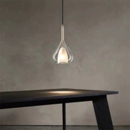 Pendelleuchte Moderne minimalistische Doppelglas-Deckenleuchten