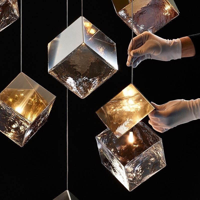 Kreative Glas Pendelleuchte Pavilion Deckenleuchten
