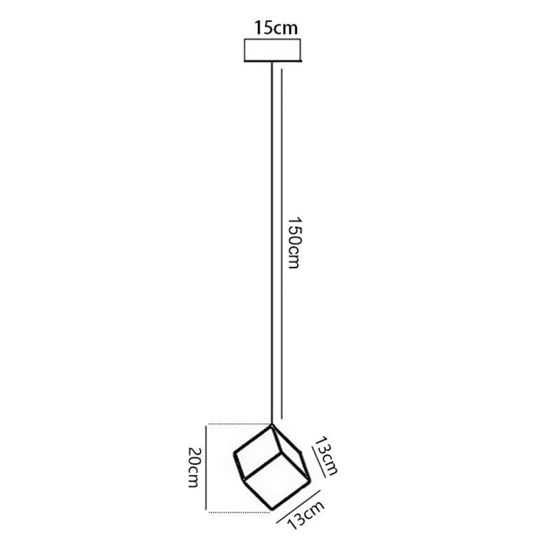 Kreative Glas Pendelleuchte Pavilion Deckenleuchten