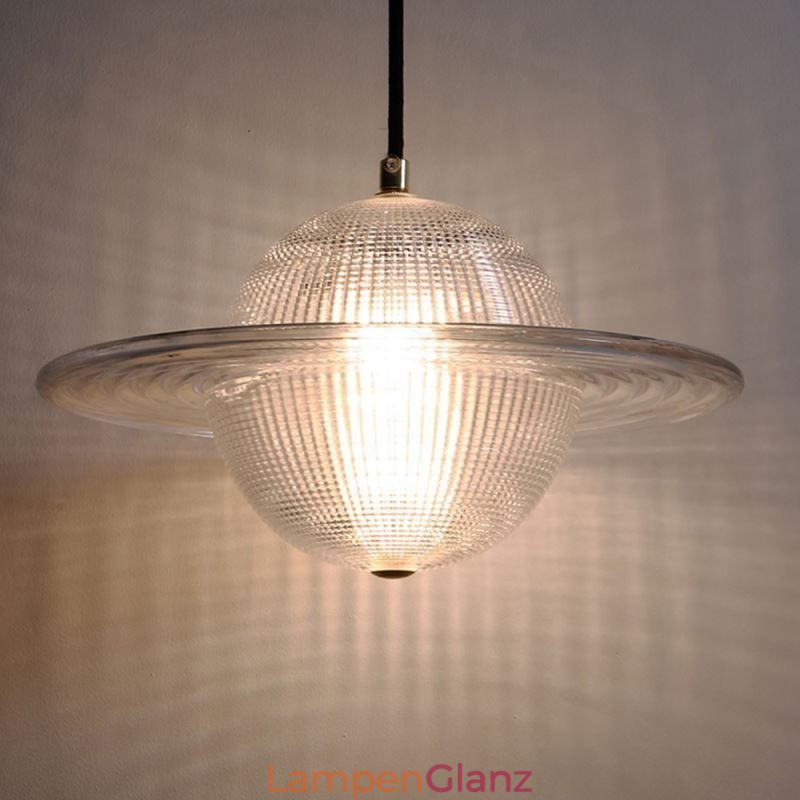 Moderne Deckenleuchte in Form einer Pendelleuchte aus Glas