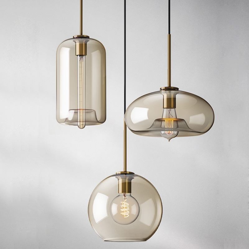 3 Licht Glas Pendelleuchte Klassische Cluster Hängende Beleuchtungskörper Cafe