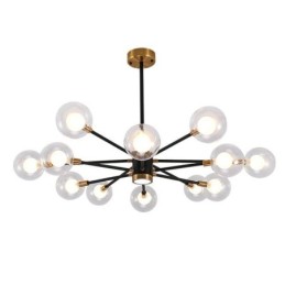 Nordic Glas Anhänger Licht Milchig Weiß Runde Lampe Kronleuchter Beleuchtung