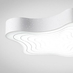 Moderne zeitgenössische Malerei Metall Unterputz