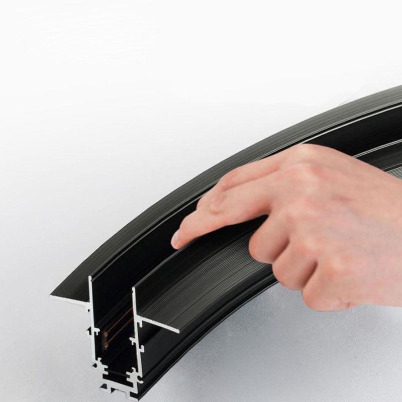 Kreisförmiges Schienenlicht, magnetische Einbauschienenleuchte, 150 cm